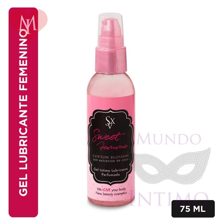  Gel lubricante femenino hipoalergenico y perfumado 75ml 